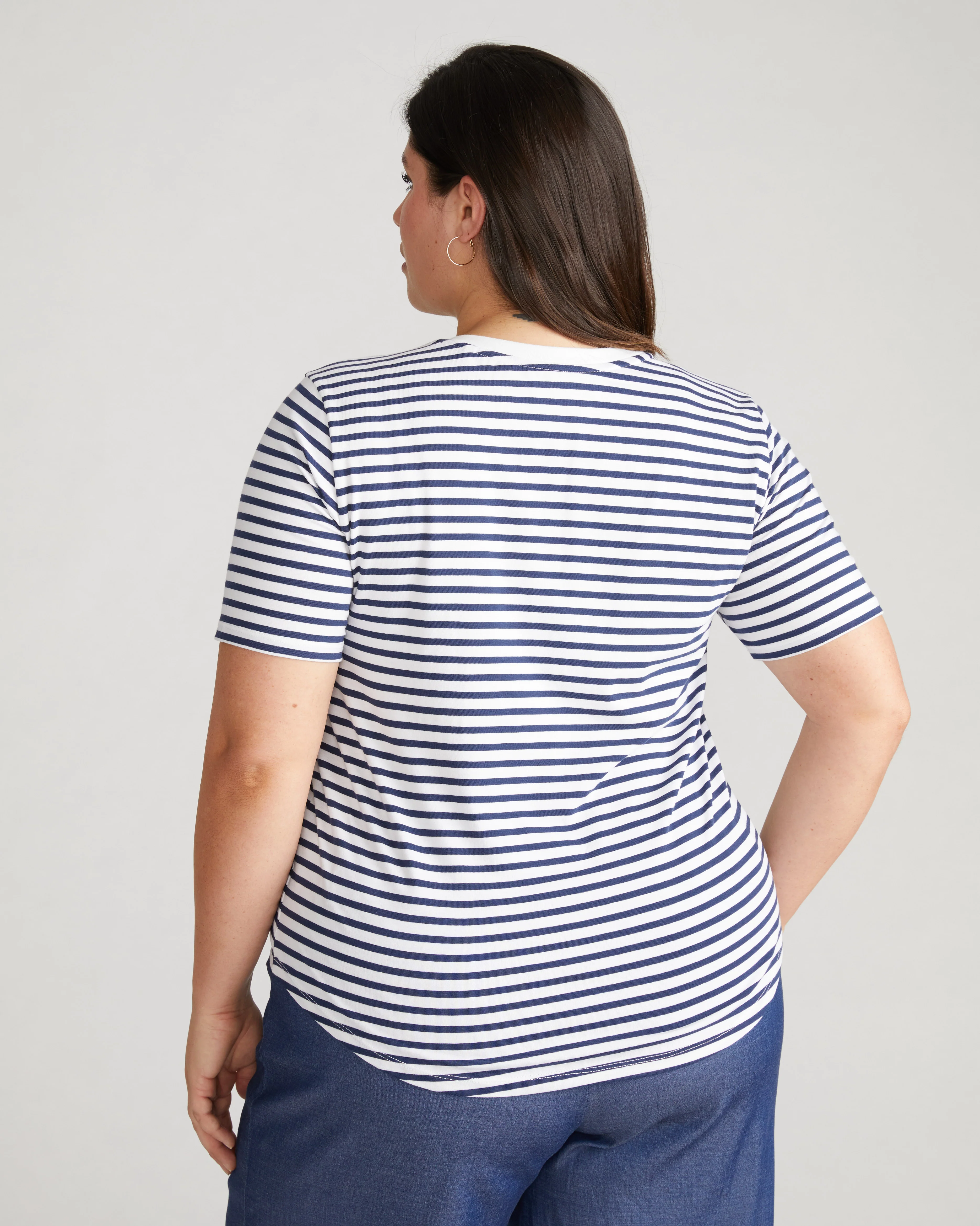 V Rex - White/Cenote Stripe - Image 3